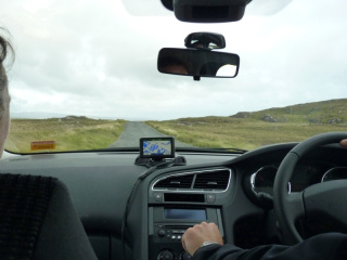 Over the glenn, or moor, or something to Roundstone.